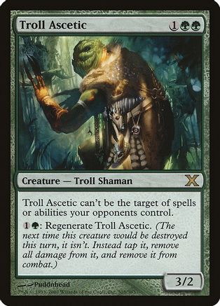 Troll Ascetic (10E-305) - 10th Edition Foil