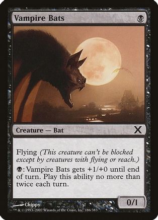 Vampire Bats (10E-186) - 10th Edition Foil