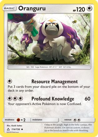Oranguru 114/156 - SM  Ultra Prism