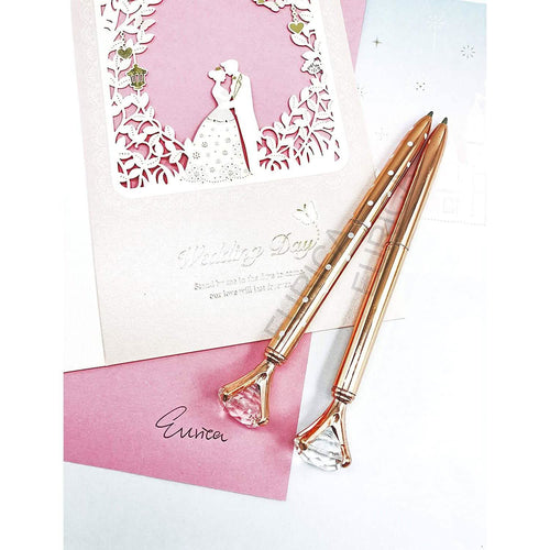 16-Pack: Cute Diamond Ballpoint Pen