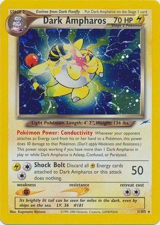 Dark Ampharos /null - Neo Destiny Unlimited Holofoil