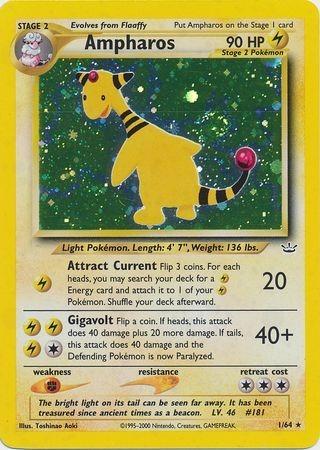 Ampharos /null - Neo Revelation Unlimited Holofoil