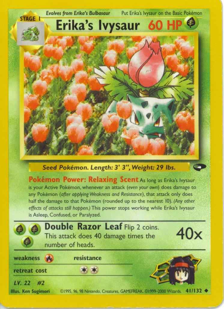 Erika's Ivysaur 041/132 - Gym Challenge Unlimited