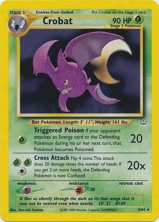 Crobat /null - Neo Revelation Unlimited Holofoil