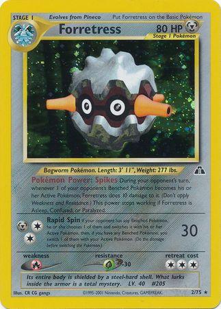 Forretress () /null - Neo Discovery Unlimited Holofoil