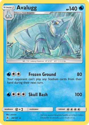Avalugg 030/131 - SM  Forbidden Light