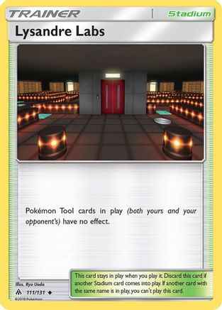 Lysandre Labs 111/131 - SM  Forbidden Light