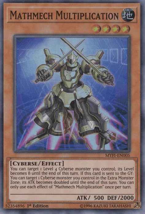 Mathmech Multiplication [MYFI-EN005] Super Rare