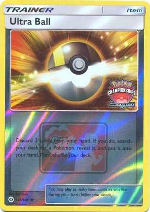 Ultra Ball (North America Championships) 135/149 - League & Championship Cards Reverse Holofoil