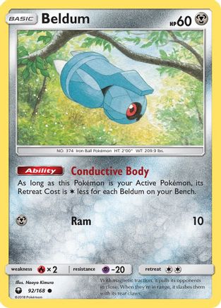 Beldum 092/168 - SM  Celestial Storm