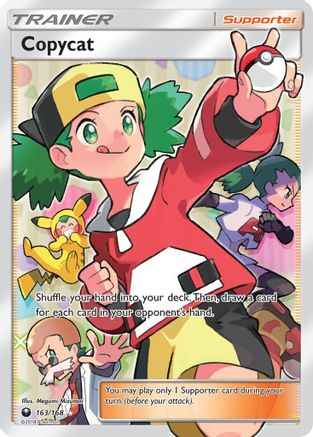 Copycat (Full Art) 163/168 - SM  Celestial Storm Holofoil