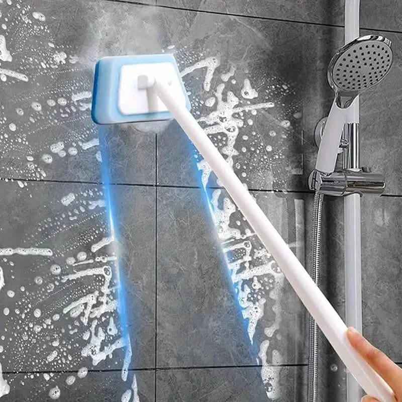 7-Piece Set: Detachable Cleaning Brush with 7 Sponges for Bathtub, Tile, Floor & Window