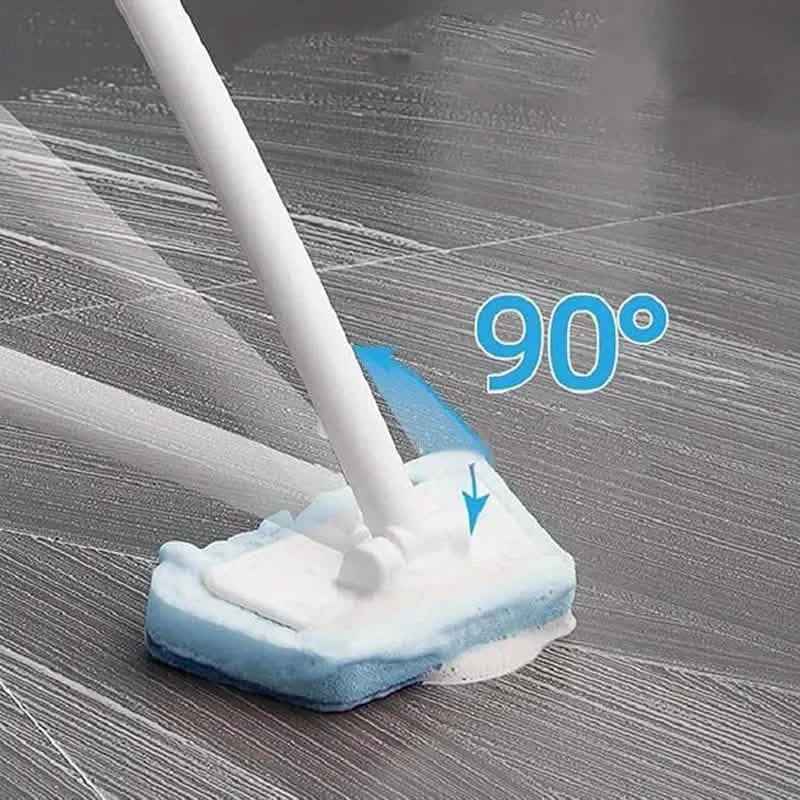 7-Piece Set: Detachable Cleaning Brush with 7 Sponges for Bathtub, Tile, Floor & Window