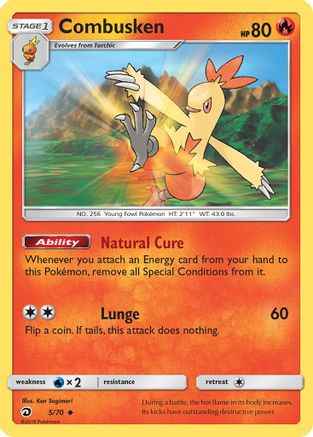 Combusken 005/70 - Dragon Majesty