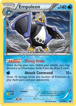 Empoleon (Battle Arena Deck Exclusive) 029/108 - Deck Exclusives