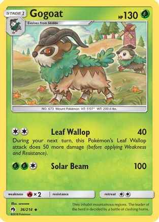 Gogoat 036/214 - SM  Lost Thunder