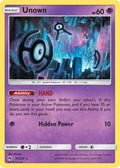 Unown 091/214 - SM  Lost Thunder