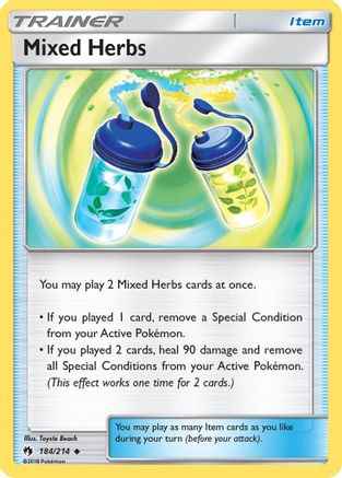 Mixed Herbs 184/214 - SM  Lost Thunder