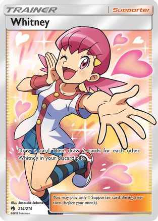 Whitney (Full Art) 214/214 - SM  Lost Thunder Holofoil