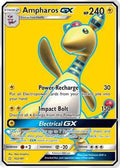 Ampharos GX (Full Art) 163/181 - SM  Team Up Holofoil