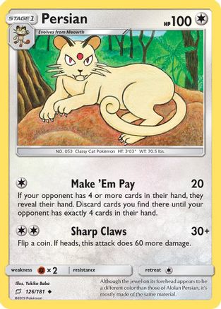 Persian 126/181 - SM  Team Up