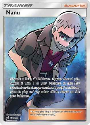 Nanu (Full Art) 179/181 - SM  Team Up Holofoil