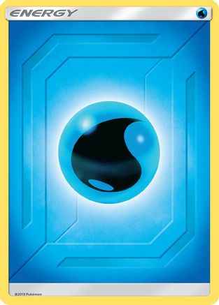 WaterEnergy (2019 Unnumbered)  - SM  Team Up Reverse Holofoil