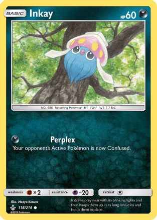 Inkay 118/214 - SM  Unbroken Bonds