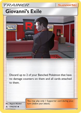 Giovanni's Exile 174/214 - SM  Unbroken Bonds