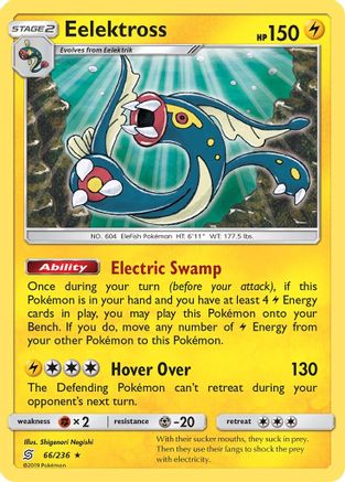 Eelektross 066/236 - SM  Unified Minds Holofoil