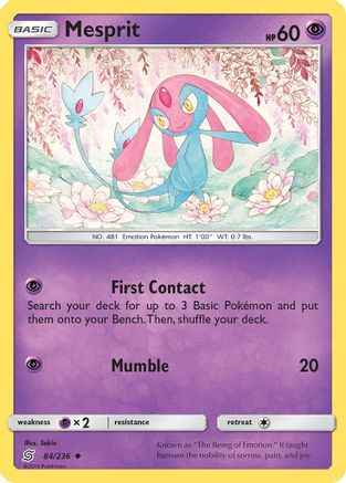 Mesprit 084/236 - SM  Unified Minds