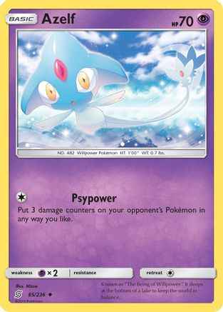 Azelf 085/236 - SM  Unified Minds