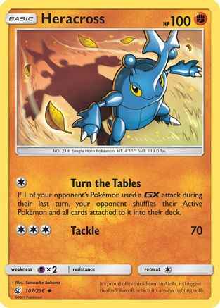 Heracross 107/236 - SM  Unified Minds