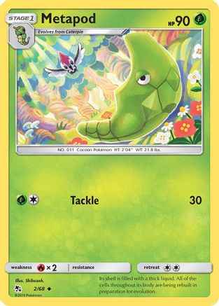 Metapod 002/68 - Hidden Fates