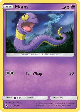 Ekans 026/68 - Hidden Fates