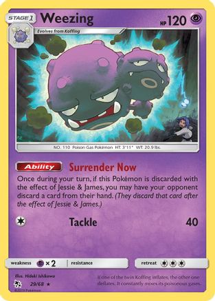 Weezing 029/68 - Hidden Fates