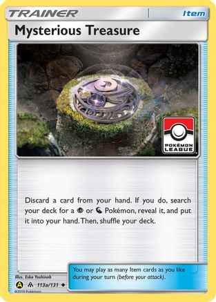 Mysterious Treasure (Pokemon League) 113a/131 - League & Championship Cards Reverse Holofoil