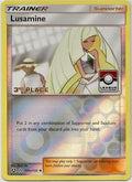 Lusamine (League Challenge) [3rd Place] 153a/156 - League & Championship Cards Reverse Holofoil