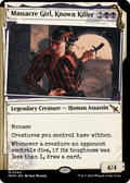 Massacre Girl, Known Killer (MKM-344) - Murders at Karlov Manor: (Showcase) Foil