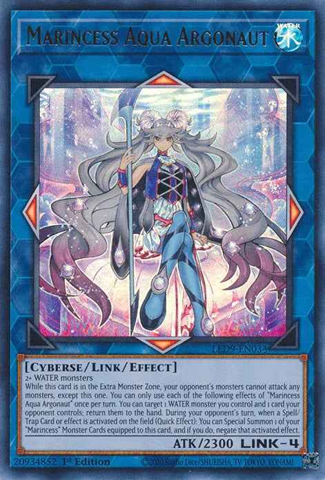 Marincess Aqua Argonaut [LED9-EN034] Ultra Rare