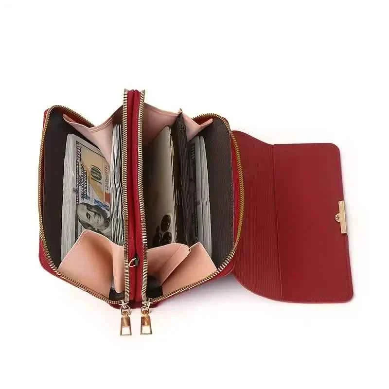 Vegan Messenger Bag – Lightweight Large Shoulder Bag with Detachable Organizer