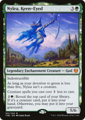 Nylea, Keen-Eyed (PPTHB-185P) - Theros Beyond Death Promos: (enchantment) Foil