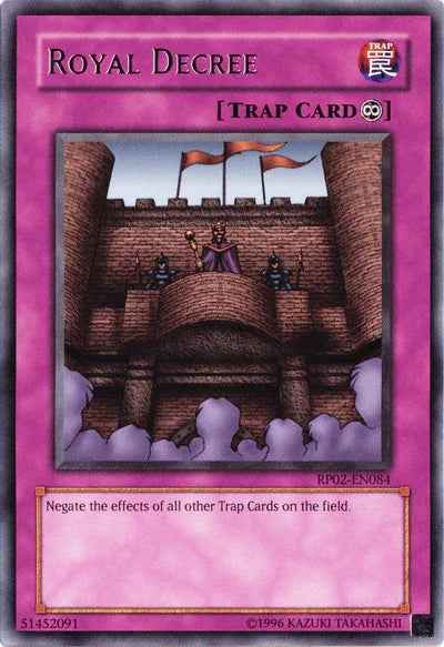 Royal Decree [RP02-EN084] Rare