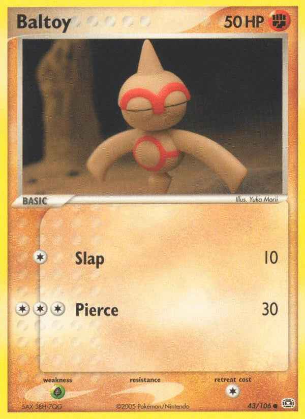 Baltoy (43/106) [EX: Emerald]