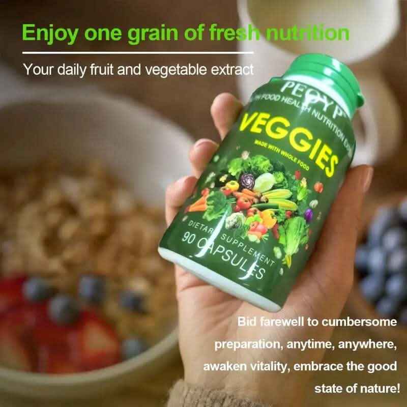 2-Pack: 100% Natural Fruits and Vegetables Supplement
