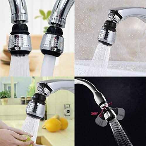 2-Pack: 360 Degree Swivel Faucet Aerator Deluxe Water Saving Faucet Sprayer