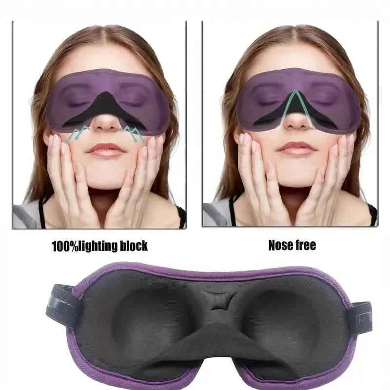 2-Pack: 3D Eye mask for Sleeping
