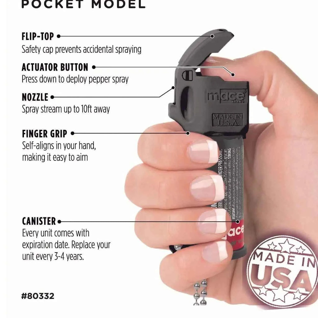 Mace Pocket Model Stream Pepper Spray