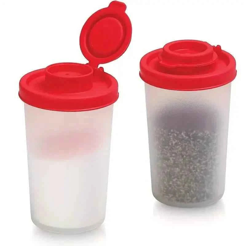2-Pack: Salt and Pepper Shakers Moisture Proof Set