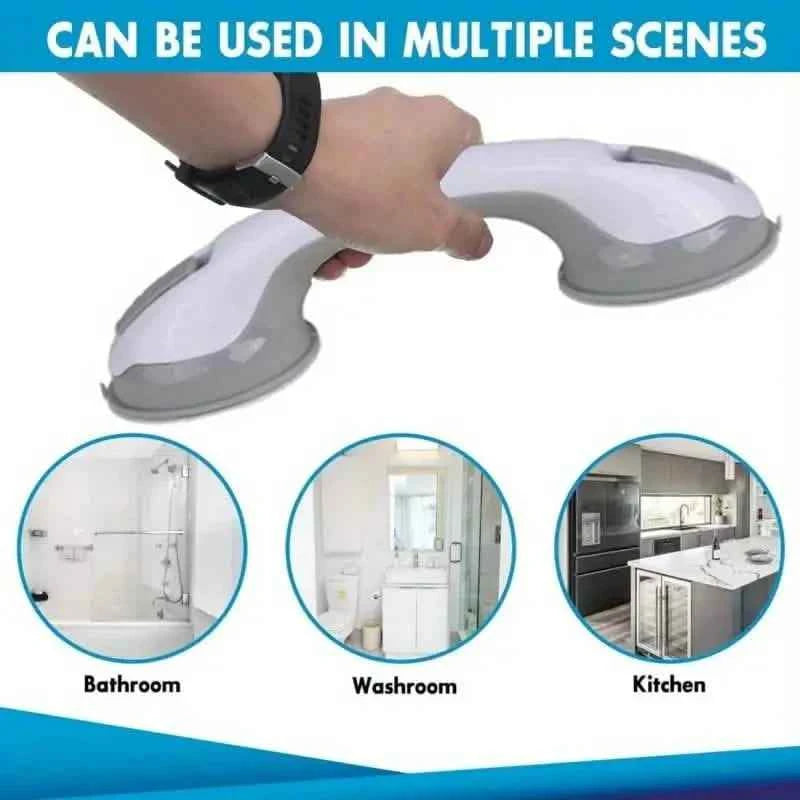 2-Pack: Shower Handle Grab Bars For Bathtubs And Showers